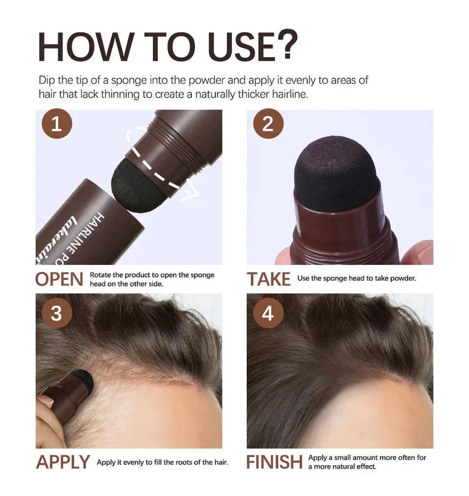 Hairline Powder (Brown & Black)